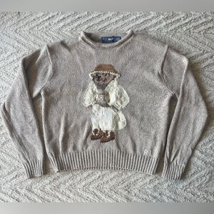 Polo Ralph Lauren Bear Sweater Jumper XS